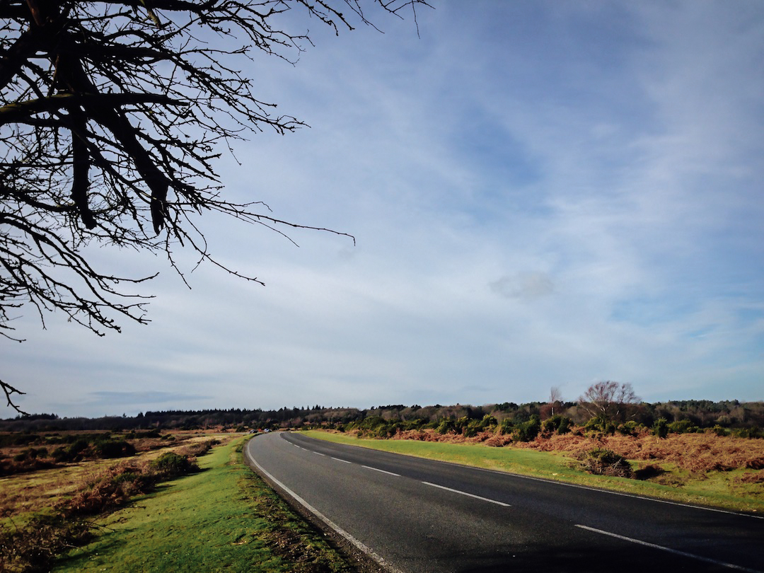 Flat roads can be equally as challenging without the recovery of a descent