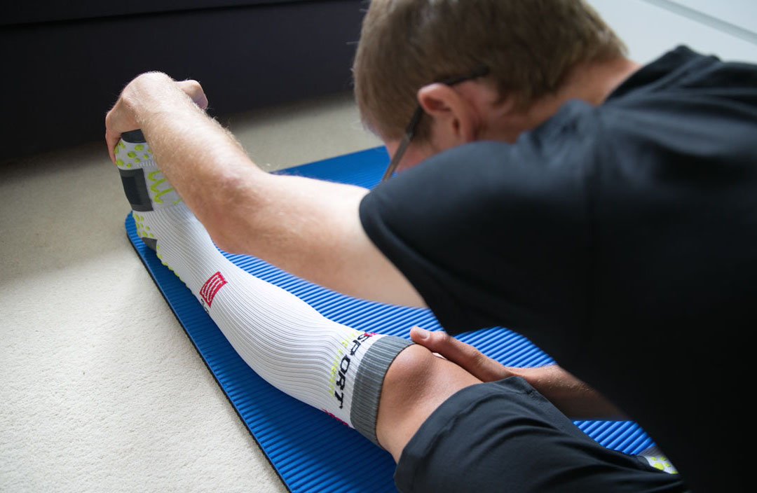 A regular stretching regime keeps your body supple and reduces the risk of injury