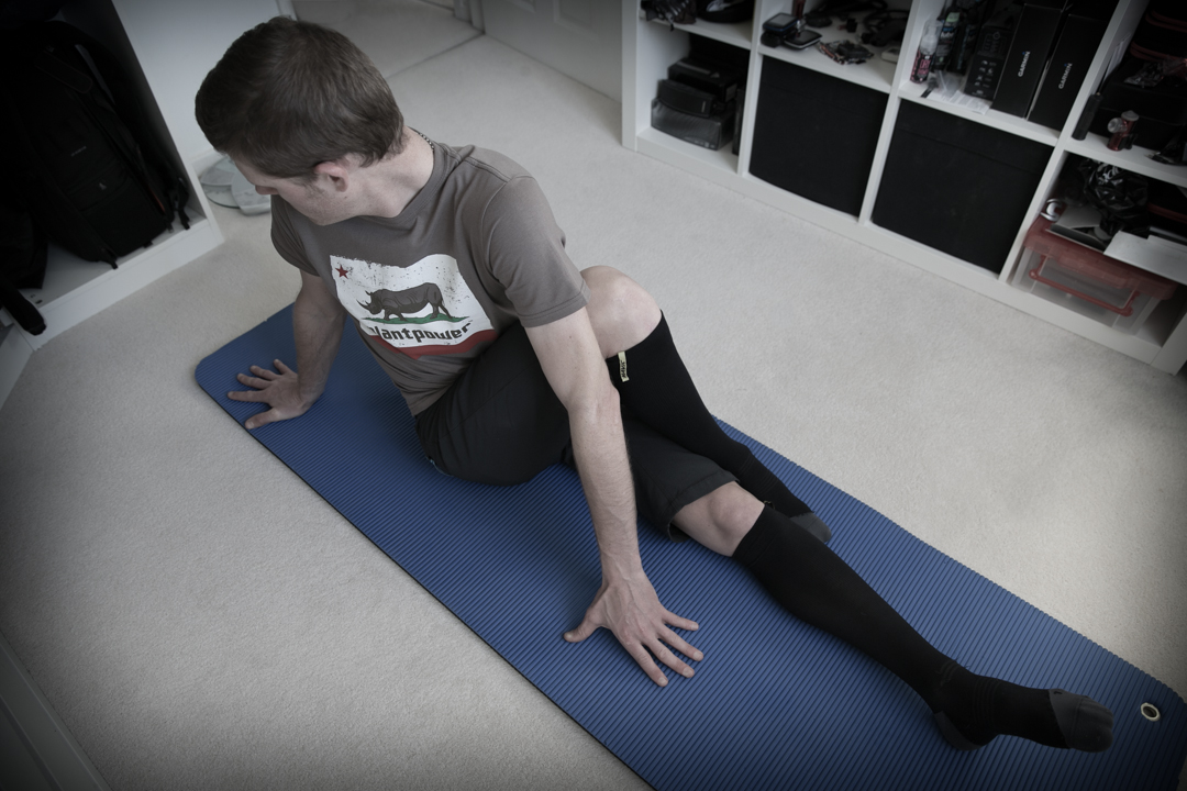 One Leg In, One Leg Out (Hurdler) Hamstring Stretch for Low Back Pain  Relief Video