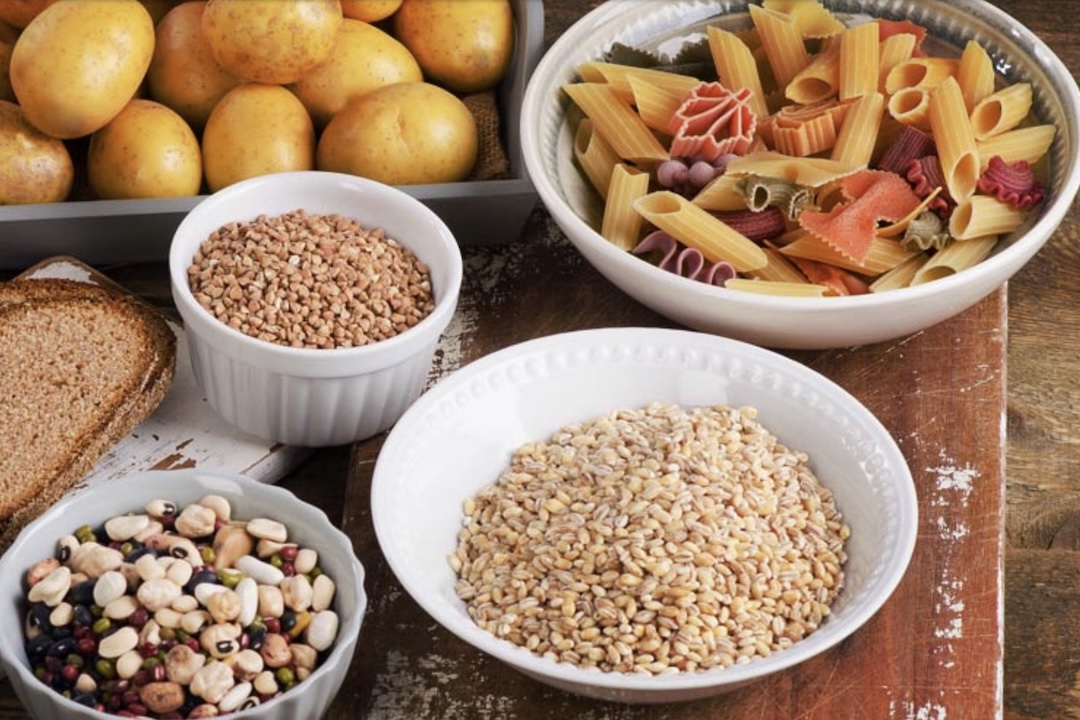 Keep your meals dense in nutrition and include complex carbs