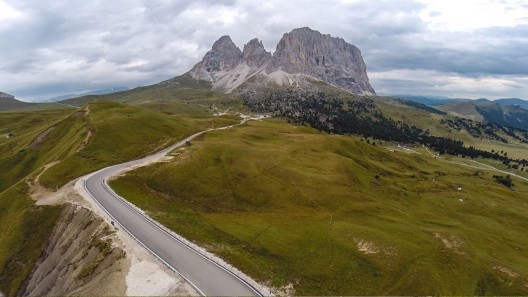 Passo Sella from Canazei