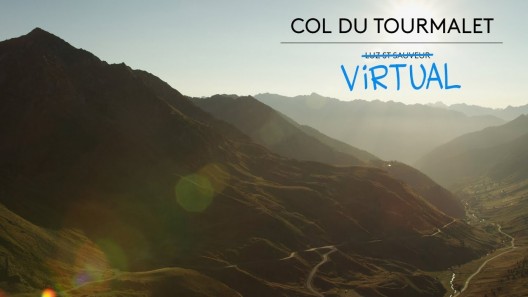 How does the virtual Tourmalet compare to the real deal?
